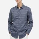 qarment formal shirt blue color