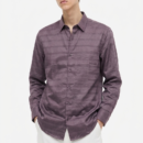 qarment formal shirt purple color