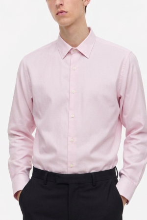 qarment formal shirt baby pink color